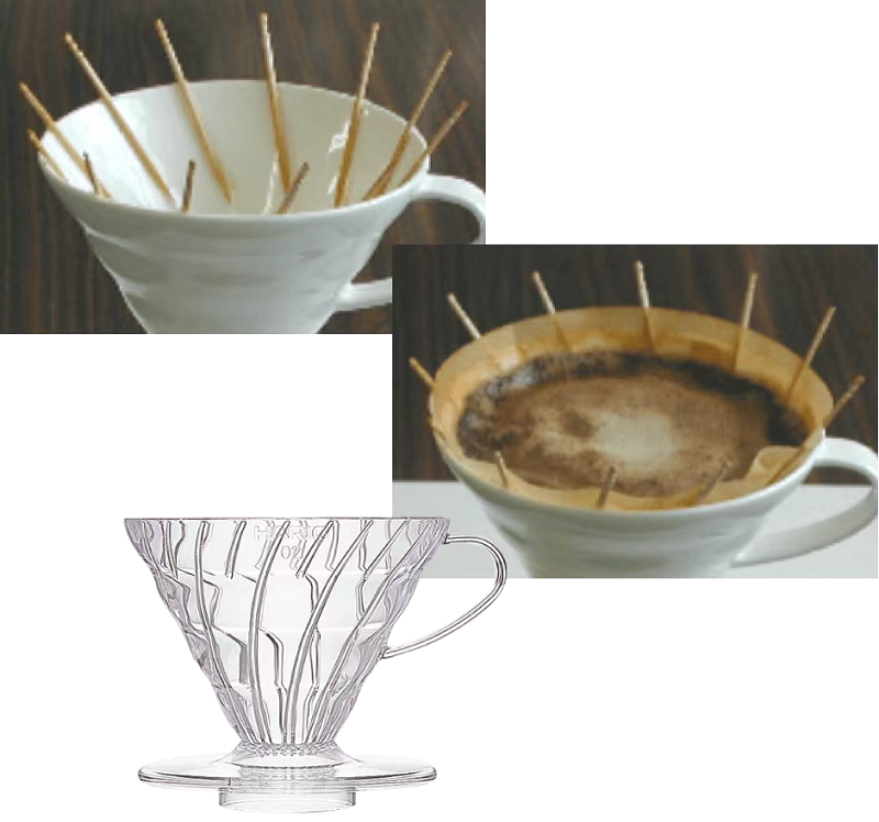 glass coffee strainer