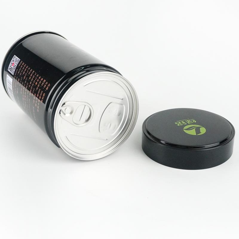 Cheap Small Tins With Lids Manufacturers -Custom Logo Printing Tea tin can TTC-019 – Jiayi detail pictures